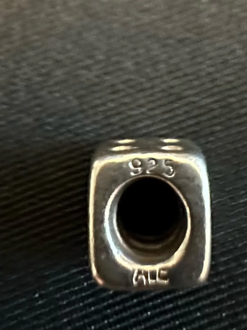 Retired Pandora Lucky Dice Charm 790116 Very Good Condition
